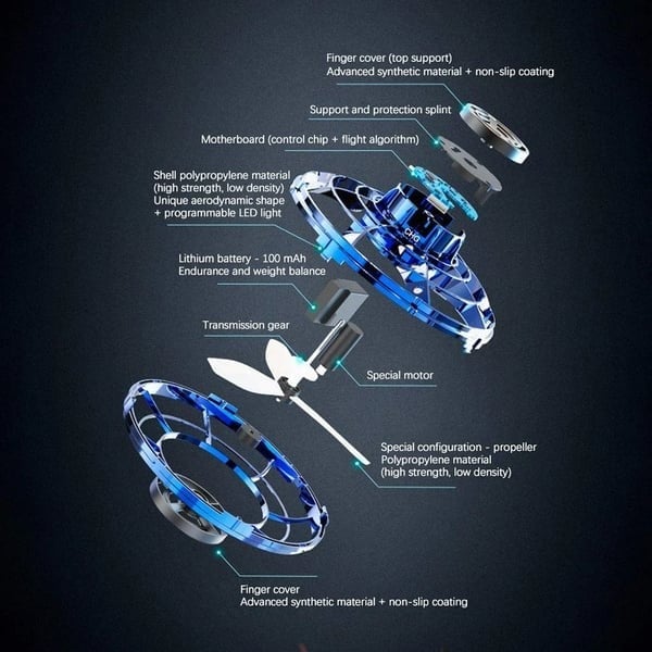 Magic Flying UFO  Spinner Outdoor Ball