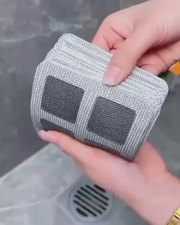 Self-Adhesive Floor Drain Stickers (Pack of 10)